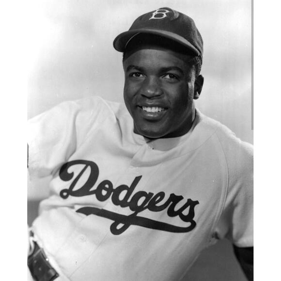 Jackie Robinson (Brooklyn)-(Blue)-(Jersey)-(XL)-$50.00 - Picture 8 of 9